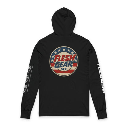 Hooded Long Sleeve Tee ]