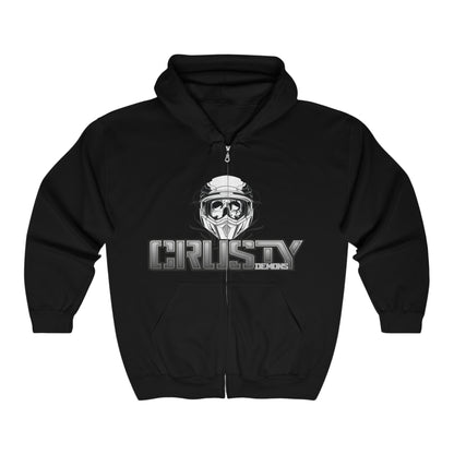 crusty Full Zip Hooded Sweatshirt