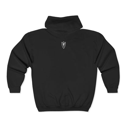 CD skull Full Zip Hooded Sweatshirt