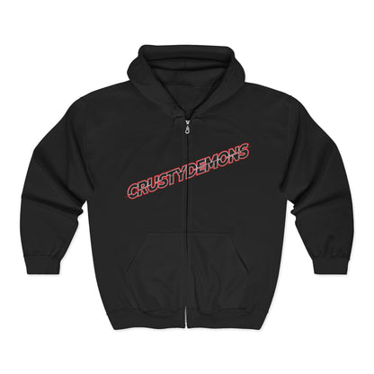 FiveStar /Fleshwound/.  Full Zip Hoodie