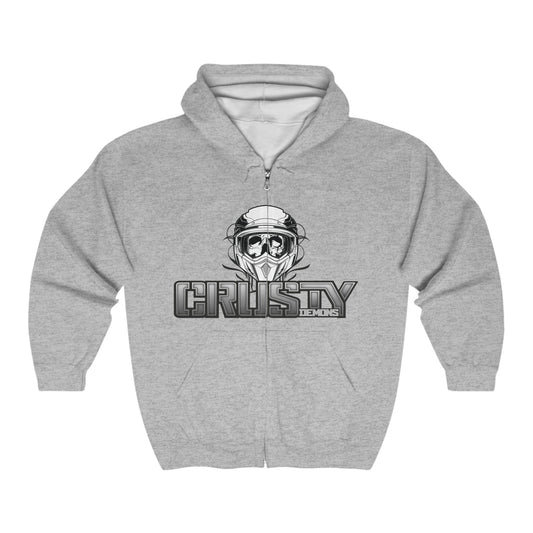 crusty Full Zip Hooded Sweatshirt