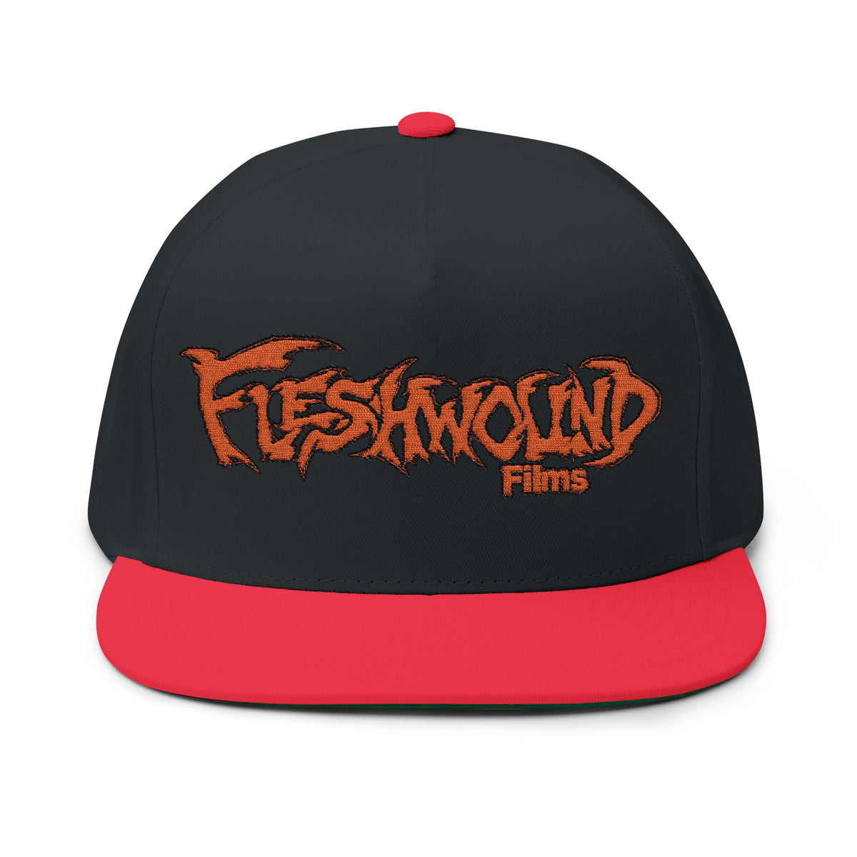 Flat Bill Cap (Embroidery)