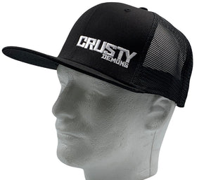 CRUSTY D  snap back trucker hat